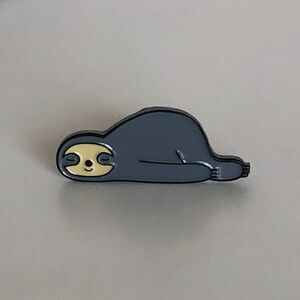 Sleepy Lazy Sloth Enamel Pin/Brooch